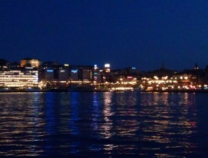 Stockholm by night (foto: Elisabeth Metselaar-Drion)