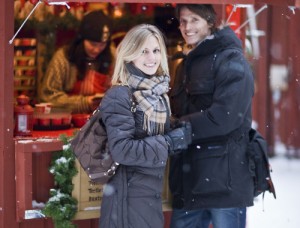 Kerstmarkt op Stortorget in Gamla Stan. (foto: Henrik Trygg - Stockholm Visitors Board)