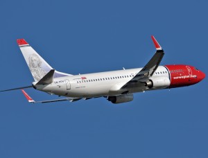 Een van de toestellen Norwegian (foto: Norwegian.com)